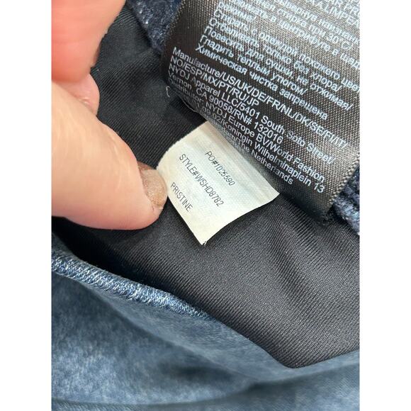 NYDJ Womens Blue Denim Mid Rise Sculpt-Her Pull-On Ankle Straight Jeans Size 1X - Picture 6 of 9